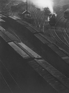 Paul Strand, Attribuito a - New York train tracks