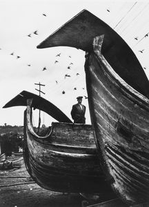 Jean Dieuzaide, Attribuito a - Barques de la Mer Noir, Turchia