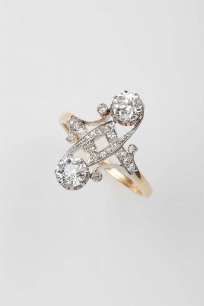 Boucheron Paris. Anello con diamanti  - Asta Fine Jewels - Associazione Nazionale - Case d'Asta italiane
