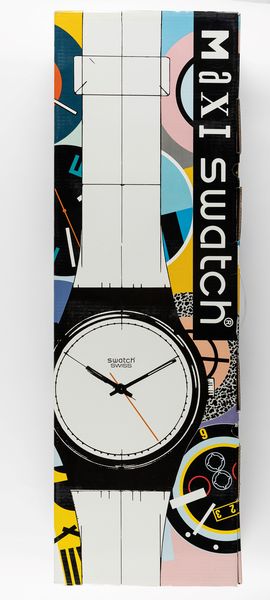 Swatch : Maxi orologio da parete - Hello Petula (MGW136)  - Asta Swatch  - Associazione Nazionale - Case d'Asta italiane