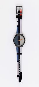 MoMA : Mondrian White Watch + Mondrian Blue Watch  - Asta Swatch  - Associazione Nazionale - Case d'Asta italiane