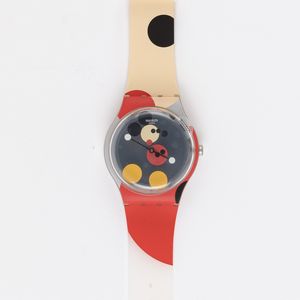 Swatch - Swatch x Damien Hirst, Mirror Spot Mickey (SUOZ290S)