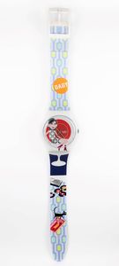 Swatch : Maxi orologio da parete - Hello Petula (MGW136)  - Asta Swatch  - Associazione Nazionale - Case d'Asta italiane