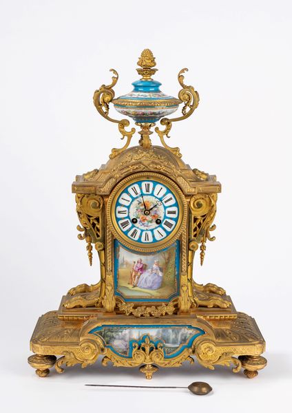 Orologio da appoggio francese Napoleone III  - Asta Arredi  - Associazione Nazionale - Case d'Asta italiane