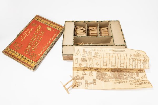 G. Bonner - N.K. Atlas Paris : Petit Menuisier - Construction Perfecta  - Asta Giocattoli d'Epoca - Associazione Nazionale - Case d'Asta italiane