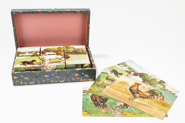 Sounds of animals cubes  - Asta Giocattoli d'Epoca - Associazione Nazionale - Case d'Asta italiane