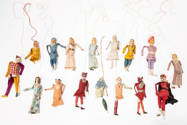 Teatro con marionette  - Asta Giocattoli d'Epoca - Associazione Nazionale - Case d'Asta italiane