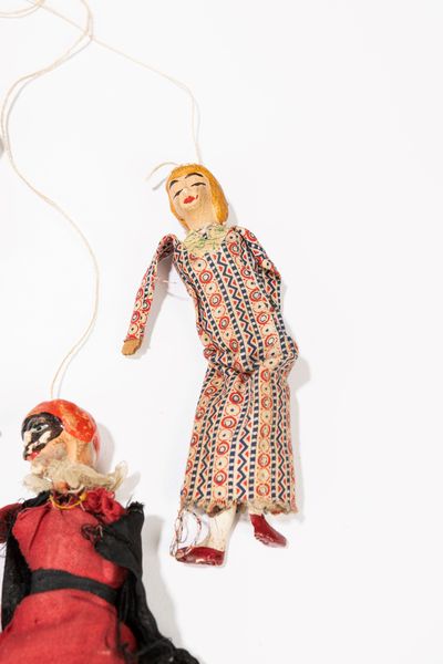 Teatro con marionette  - Asta Giocattoli d'Epoca - Associazione Nazionale - Case d'Asta italiane