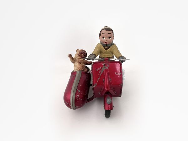 Ingap : Vespa con Sidecar  - Asta Giocattoli d'Epoca - Associazione Nazionale - Case d'Asta italiane