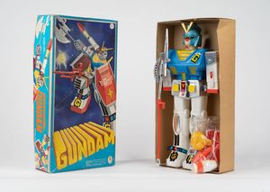 Ceppi Ratti : Mini Jumbo Gundam  - Asta Giocattoli d'Epoca - Associazione Nazionale - Case d'Asta italiane