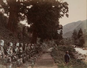 Kimbei Kusakabe : Senza titolo (Gammangahara)  - Asta Incanti d'Asia - Associazione Nazionale - Case d'Asta italiane