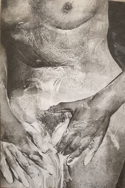 MIMMO ROTELLA : La toilette  - Asta Asta Estiva di Arte Moderna e Contemporanea - Associazione Nazionale - Case d'Asta italiane