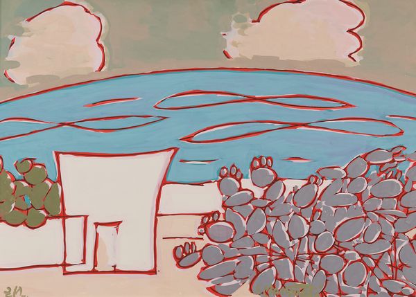 Francesco  Matteucci : Marina pugliese  - Asta Asta Estiva di Arte Moderna e Contemporanea - Associazione Nazionale - Case d'Asta italiane