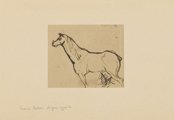 GIANNI BERTINI : Cavallo  - Asta Asta Estiva di Arte Moderna e Contemporanea - Associazione Nazionale - Case d'Asta italiane