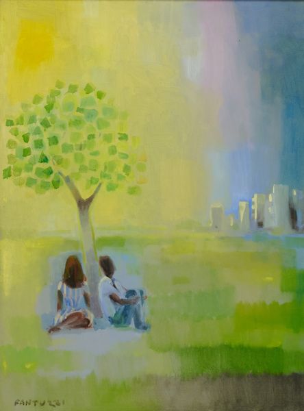 Eliano Fantuzzi : Figure nel parco  - Asta Asta Estiva di Arte Moderna e Contemporanea - Associazione Nazionale - Case d'Asta italiane