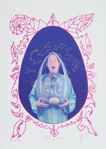 Luigi Ontani - Sbadigliovo