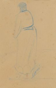 Lorenzo Viani - figura di spallle