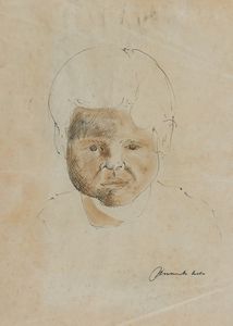 Anonimo - Volto di bambino