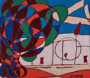 Francesco  Matteucci - Paesaggio barese