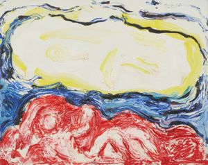 VIRGILIO GUIDI - Figura nel paesaggio