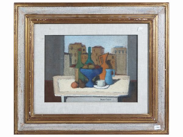 Paolo Toschi : Natura morta  - Asta Deballage. Occasioni all'asta - Associazione Nazionale - Case d'Asta italiane