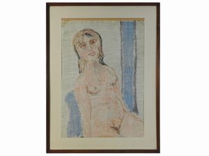 Pompeo Borra - Nudo femminile