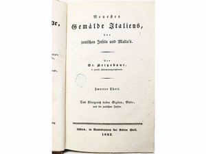 Johann Daniel Ferdinand Neigebaur - Neuestes Gemlde Italiens, der jonischen Inseln und Malta's