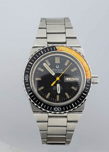 BULOVA Accutron Snorkell 666: orologio da polso uomo in acciaio, anni '70  - Asta Gioielli, orologi, argenti e penne - Associazione Nazionale - Case d'Asta italiane