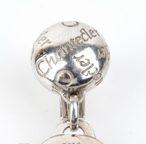 CHANTECLER: orecchini a cerchio in argento  - Asta Gioielli, orologi, argenti e penne - Associazione Nazionale - Case d'Asta italiane