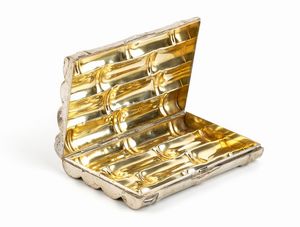 Portasigari in argento - Italia, anni'50  - Asta Gioielli, orologi, argenti e penne - Associazione Nazionale - Case d'Asta italiane