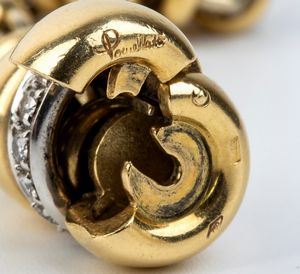 POMELLATO: girocollo in oro e diamanti  - Asta Gioielli, orologi, argenti e penne - Associazione Nazionale - Case d'Asta italiane