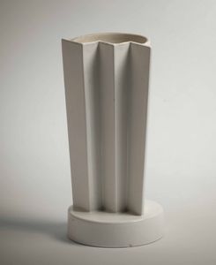 ETTORE SOTTSASS - Vaso in ceramica smaltata