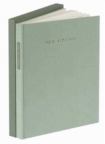 GIOVANNI RAJBERTI : Sul gatto. Con otto incisioni di Isa Pizzoni.  - Asta Autografi e manoscritti, Futurismo, libri del Novecento e libri d'artista [Parte I] - Associazione Nazionale - Case d'Asta italiane