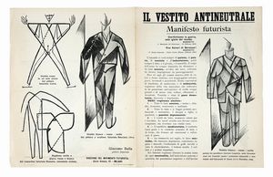 Giacomo Balla - Il vestito antineutrale. Manifesto futurista.