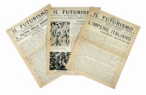 Filippo Tommaso Marinetti - Il Futurismo. Rivista sintetica bimestrale [poi: Rivista sintetica illustrata; Rivista sintetica illustrata mensile].