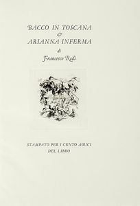 FRANCESCO REDI - Bacco in Toscana & Arianna Inferma.