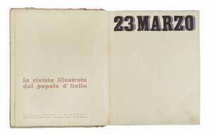 Mario Sironi - Viva il Duce. 23 marzo 1919.