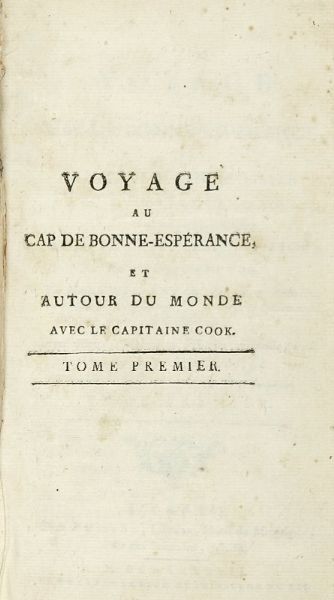 PETER KOLB : Description du Cap de Bonne-Esperance, ou l?on trouve tout ce qui concerne l?histoire-naturelle du pays... Tome premier (-troisieme).  - Asta Libri a stampa dal XV al XIX secolo [Parte II] - Associazione Nazionale - Case d'Asta italiane