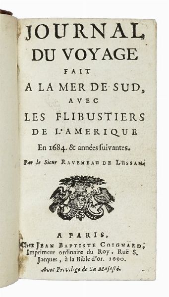 JACQUES PHILIPPE LAUGIER DE TASSY : Histoire des etats barbaresques qui exercent la piraterie, contenant l'origine, les revolutions, & l'etat present des Royaumes d'Alger... Tome premier (-second).  - Asta Libri a stampa dal XV al XIX secolo [Parte II] - Associazione Nazionale - Case d'Asta italiane