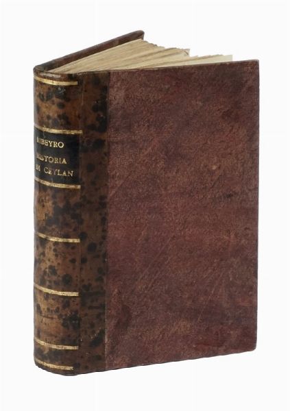 JOAO RIBEYRO : Histoire de l'Isle de Ceylan.  - Asta Libri a stampa dal XV al XIX secolo [Parte II] - Associazione Nazionale - Case d'Asta italiane