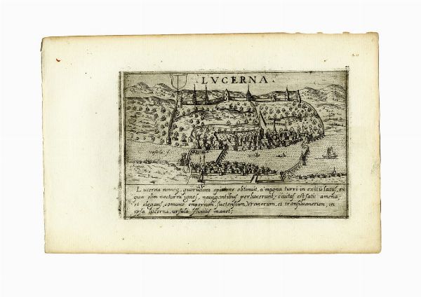 FRANCESCO VALESIO : [Raccolta di le piu illustri et famose citta' di tutto il mondo].  - Asta Libri a stampa dal XV al XIX secolo [Parte II] - Associazione Nazionale - Case d'Asta italiane