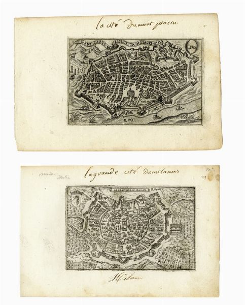 FRANCESCO VALESIO : [Raccolta di le piu illustri et famose citta' di tutto il mondo].  - Asta Libri a stampa dal XV al XIX secolo [Parte II] - Associazione Nazionale - Case d'Asta italiane