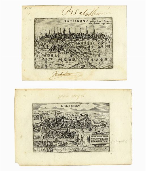 FRANCESCO VALESIO : [Raccolta di le piu illustri et famose citta' di tutto il mondo].  - Asta Libri a stampa dal XV al XIX secolo [Parte II] - Associazione Nazionale - Case d'Asta italiane