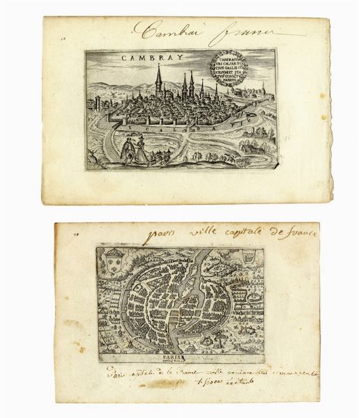 FRANCESCO VALESIO : [Raccolta di le piu illustri et famose citta' di tutto il mondo].  - Asta Libri a stampa dal XV al XIX secolo [Parte II] - Associazione Nazionale - Case d'Asta italiane