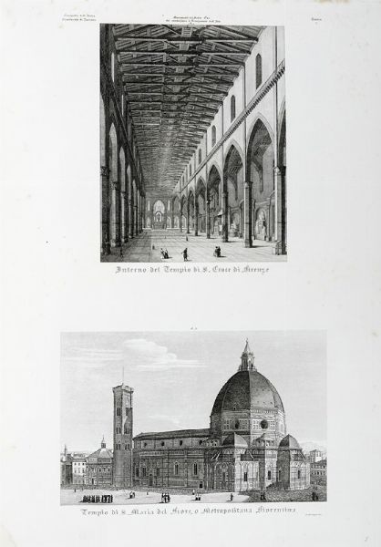 Attilio Zuccagni Orlandini : Atlante geografico degli stati italiani delineato sopra le migliori e pi moderne mappe per servire di corredo alla Corografia fisica storica e statistica dell'Italia. Volume I (-II).  - Asta Libri a stampa dal XV al XIX secolo [Parte II] - Associazione Nazionale - Case d'Asta italiane