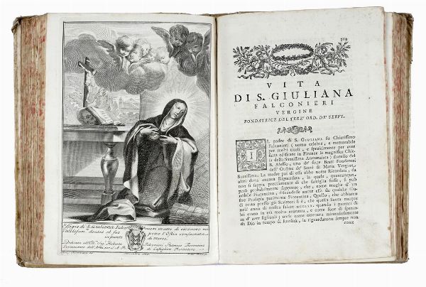 GIUSEPPE MARIA BROCCHI : Vite de' santi e beati fiorentini...  - Asta Libri a stampa dal XV al XIX secolo [Parte II] - Associazione Nazionale - Case d'Asta italiane