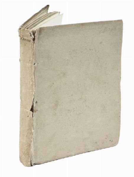 FRANCESCO MARIA SOLDINI : Delle eccellenze e grandezze della nazione fiorentina. Dissertazione storico-filosofica...  - Asta Libri a stampa dal XV al XIX secolo [Parte II] - Associazione Nazionale - Case d'Asta italiane