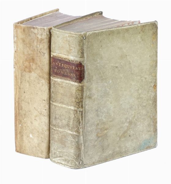 THOMAS DEMPSTER : Antiquitatum Romanarum corpus absolutissimum, in quo praeter ea quae Ioannes Rosinus delineaverat...  - Asta Libri a stampa dal XV al XIX secolo [Parte II] - Associazione Nazionale - Case d'Asta italiane