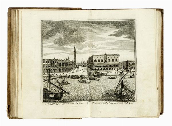 Giovanni Battista Albrizzi : Forestiero illuminato intorno le cose pi rare, e curiose, antiche e moderne, della citt di Venezia...  - Asta Libri a stampa dal XV al XIX secolo [Parte II] - Associazione Nazionale - Case d'Asta italiane