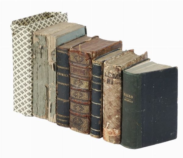 Lotto composto di 6 opere di chimica.  - Asta Libri a stampa dal XV al XIX secolo [Parte II] - Associazione Nazionale - Case d'Asta italiane